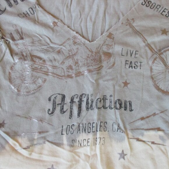 The Buckle Affliction Motorcycle t-shirt womens medium - Picture 4 of 10